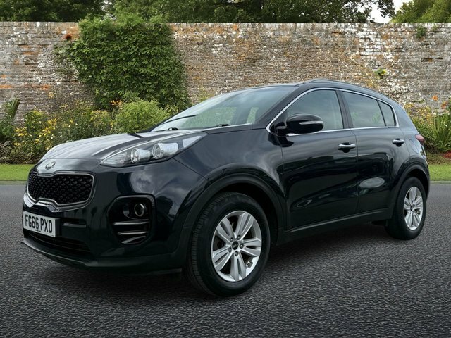 Kia Sportage 1.7 Crdi 2 Suv Euro 6 S S 114 FG66PXD Black #3