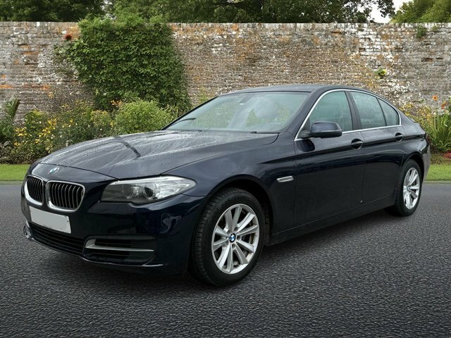 BMW 5 Series 2.0 518D Se Saloon Euro 6 S S 1 MT63UDL Blue #3