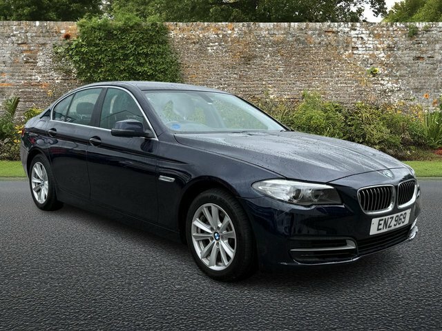 BMW 5 Series 2.0 518D Se Saloon Euro 6 S S 1 MT63UDL Blue