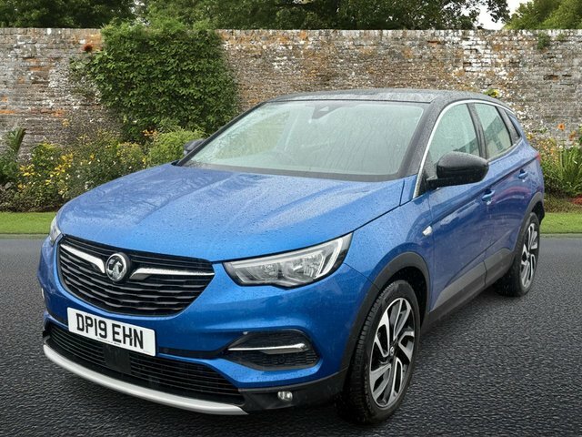 Vauxhall Grandland X 1.2 Turbo Elite Nav Suv 6Spd Eur DP19EHN Blue #3