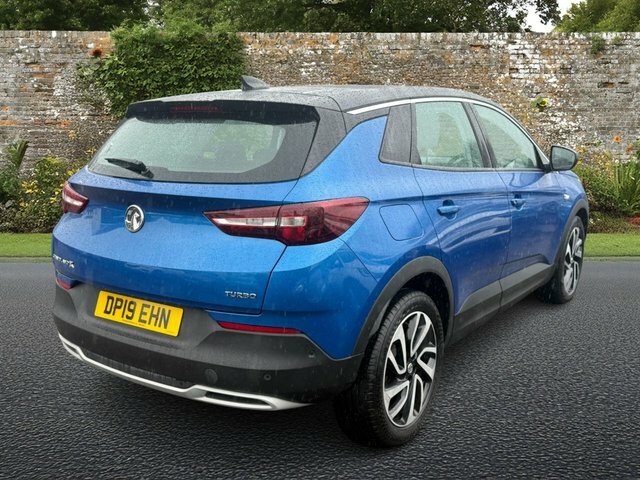 Vauxhall Grandland X 1.2 Turbo Elite Nav Suv 6Spd Eur DP19EHN Blue #4