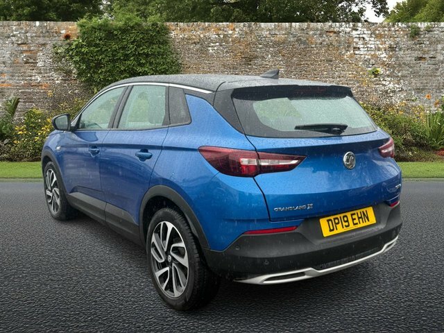 Vauxhall Grandland X 1.2 Turbo Elite Nav Suv 6Spd Eur DP19EHN Blue #6