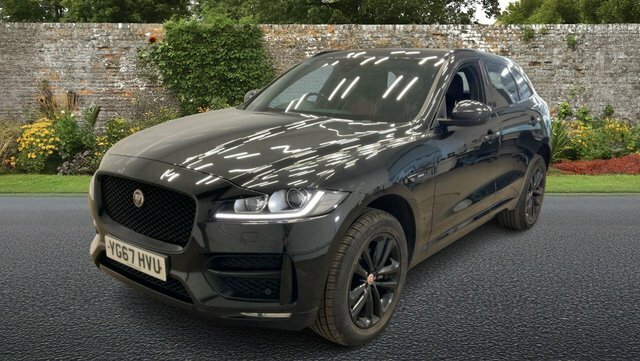 Jaguar F-Pace 2.0 D180 R-sport Suv Awd Euro 6 S Black #3