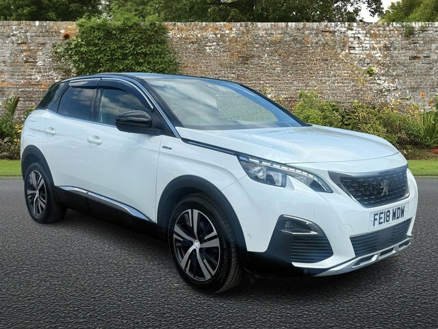 Peugeot 3008 1.6 Bluehdi Gt Line Suv Euro 6 White