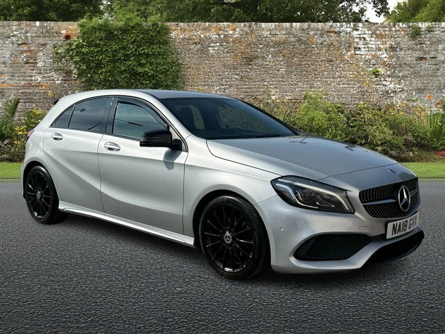 Mercedes-Benz A Class 1.6 A180 Amg Line Premium Hatchback M NA18GVX Silver