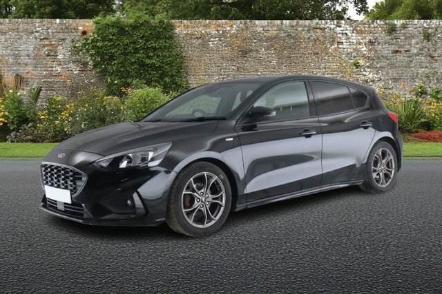 Ford Focus 1.0T Ecoboost St-line Hatchback Black #2