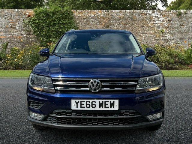 Volkswagen Tiguan 2.0 Tdi Bluemotion Tech Se Navigation Suv Dies YE66WEW Blue #2