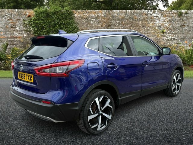 Nissan Qashqai 1.5 Dci Tekna Suv Euro 6 S S KN68TXW Blue #6