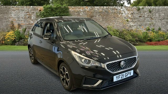 MG MG3 1.5 Vti-tech Exclusive Nav Hatchback Ma Black