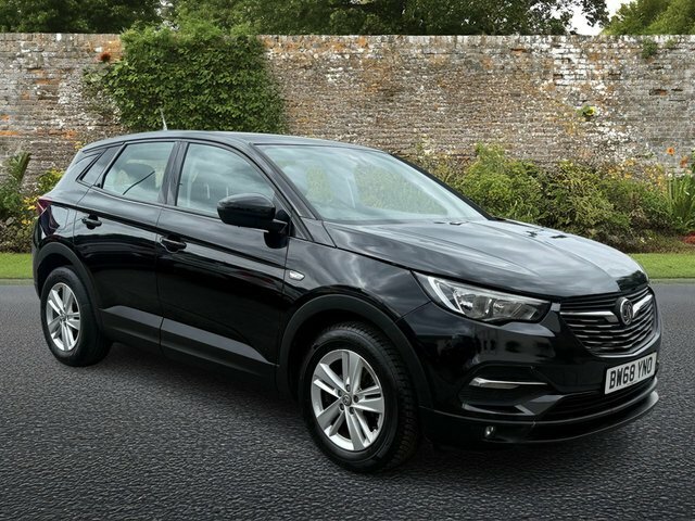 Vauxhall Grandland X 1.2 Turbo Gpf Se Suv Euro 6 S S Black