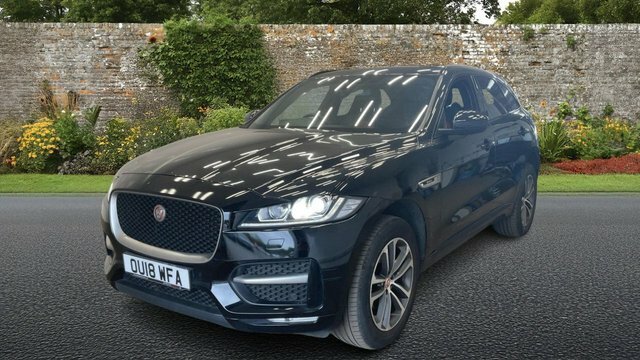 Jaguar F-Pace 2.0 D180 R-sport Suv Awd Euro 6 S Black #3