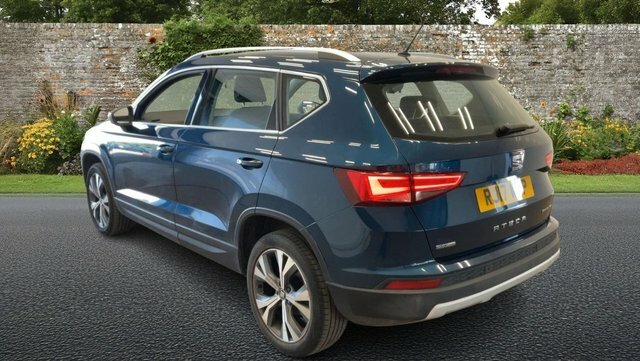 Seat Ateca 1.0 Tsi Ecomotive Se Technology Suv Man Blue #6