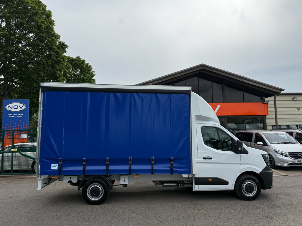 Renault Master Ll35 Advance Curtain Side Lwb 150 Eu6 White #2