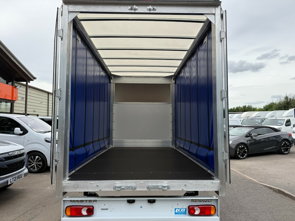 Renault Master Ll35 Advance Curtain Side Lwb 150 Eu6 White #5