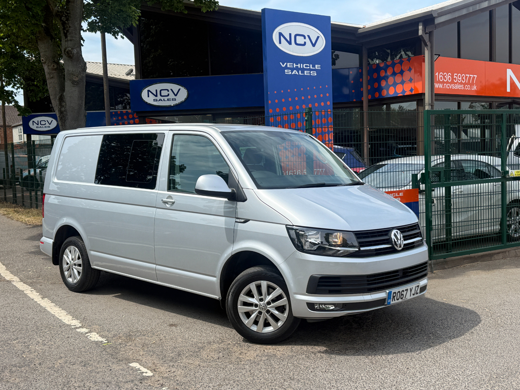 Volkswagen Transporter 2.0 Tdi T32 Bluemotion Tech Highline Fwd Swb Euro White #1