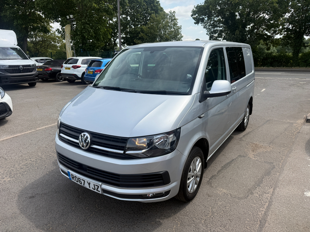 Volkswagen Transporter 2.0 Tdi T32 Bluemotion Tech Highline Fwd Swb Euro White #6