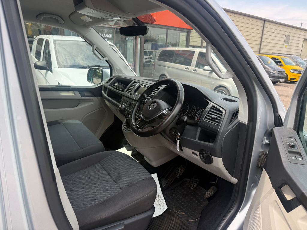 Volkswagen Transporter 2.0 Tdi T32 Bluemotion Tech Highline Fwd Swb Euro White #12