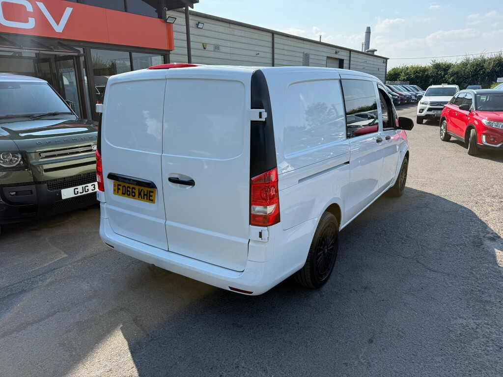 Mercedes-Benz Vito 114 Bluetec Half Camper Ready No Vat White #4
