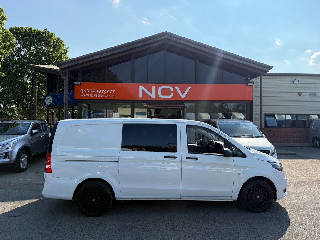 Mercedes-Benz Vito 114 Bluetec Half Camper Ready No Vat White #3