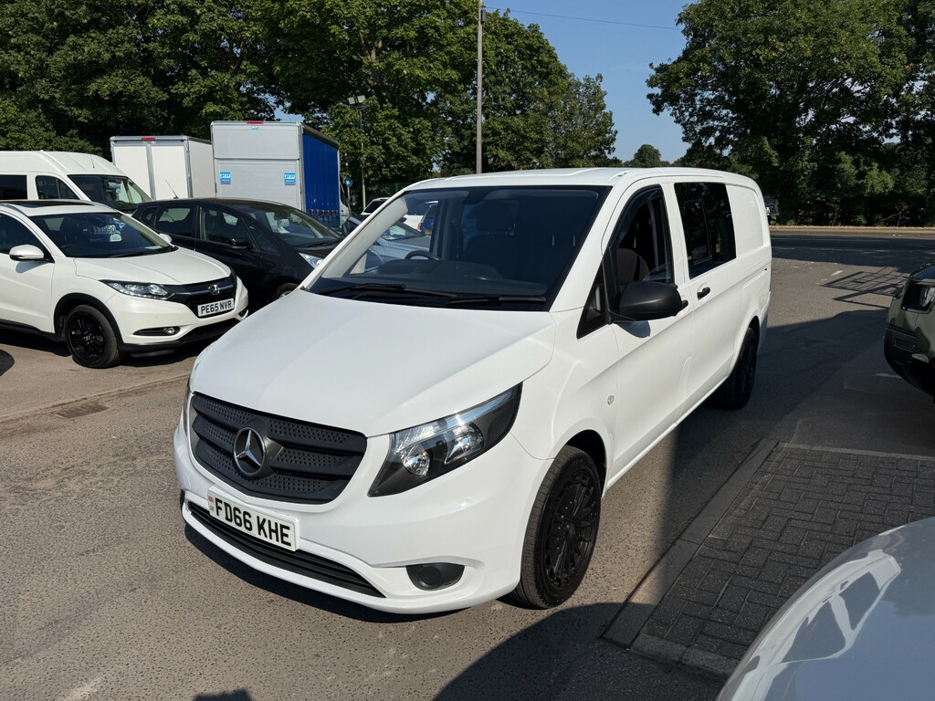 Mercedes-Benz Vito 2.1 119 Cdi Bluetec Crew Van G-tronic Rwd Euro 6 Grey #8