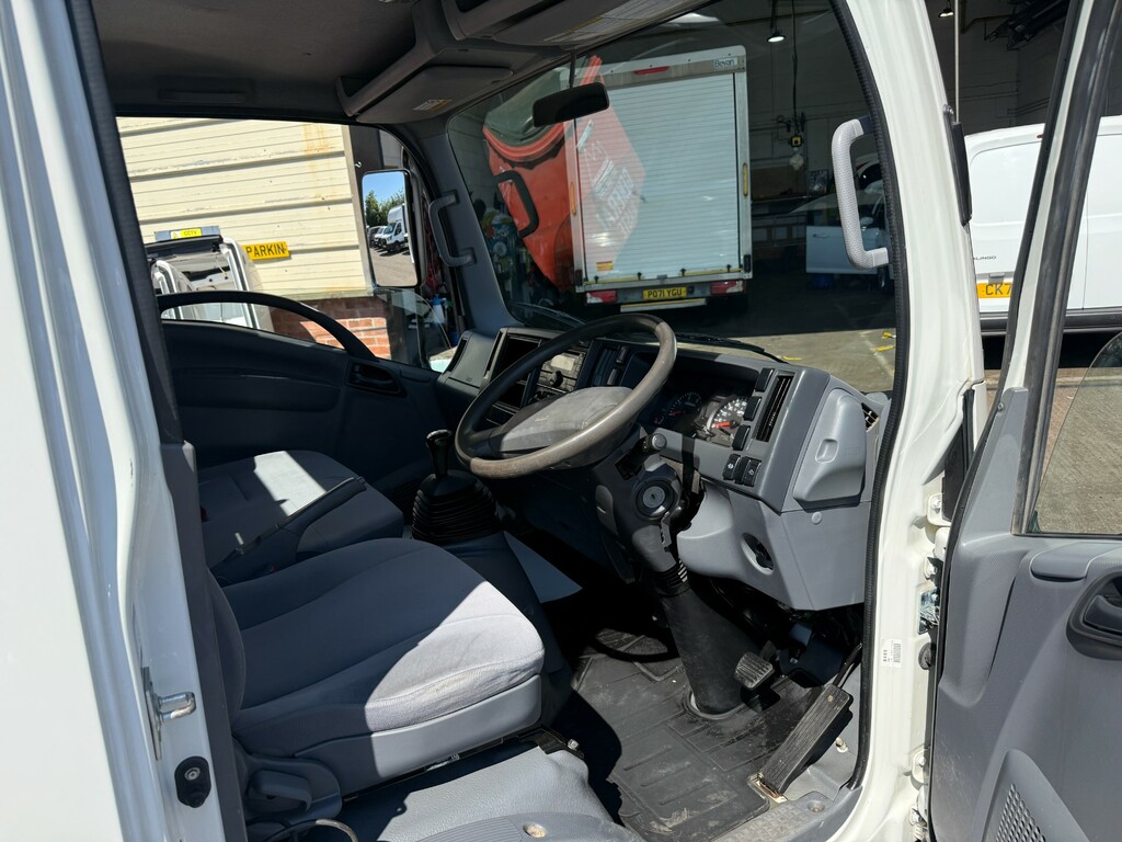 Isuzu 1.9L N35-125 Trw 14Ft6 Lwb Dropside Truck White #4