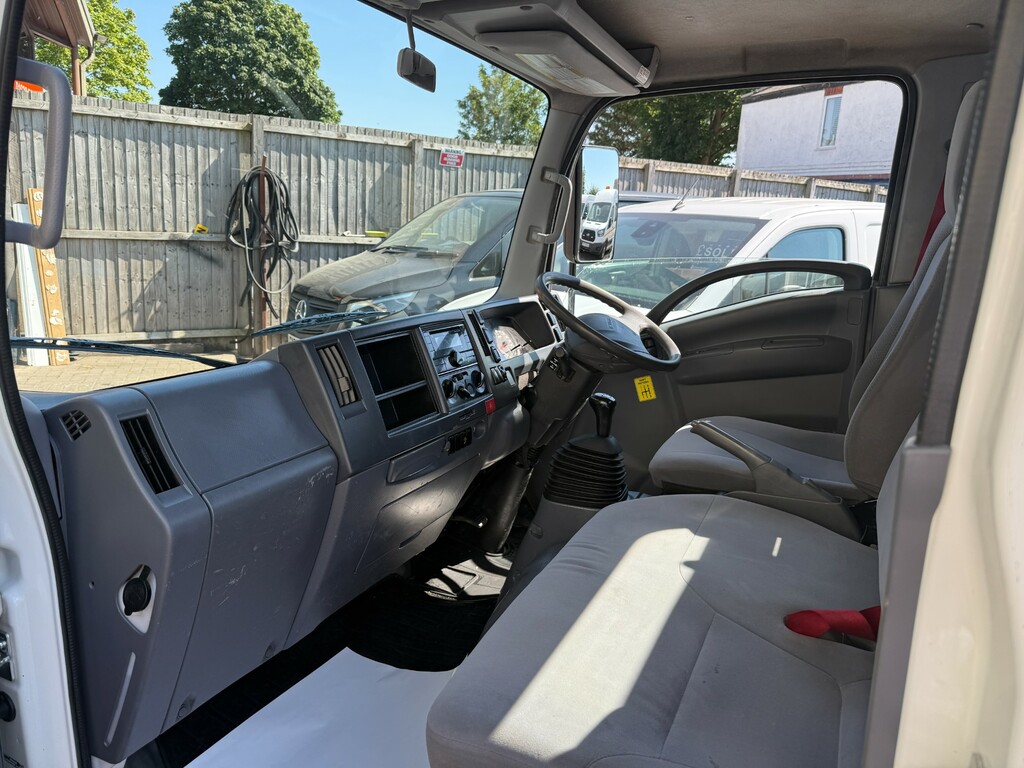 Isuzu 1.9L N35-125 Trw 14Ft6 Lwb Dropside Truck White #6