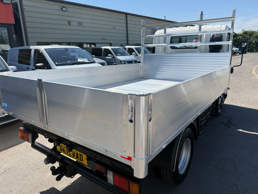 Isuzu 1.9L N35-125 Trw 14Ft6 Lwb Dropside Truck White #2