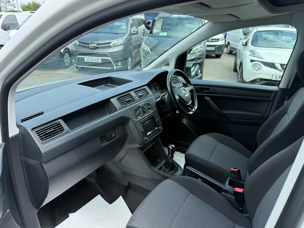 Volkswagen Caddy C20 Tdi Startline Vw No Vat White #6
