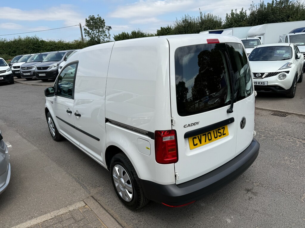 Volkswagen Caddy C20 Tdi Startline Vw No Vat White #4