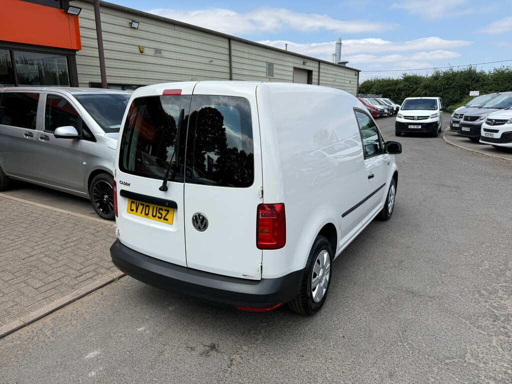 Volkswagen Caddy C20 Tdi Startline Vw No Vat White #2