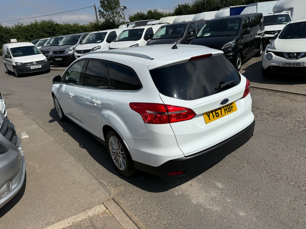 Ford Focus Zetec Edition Tdci Estate White #3