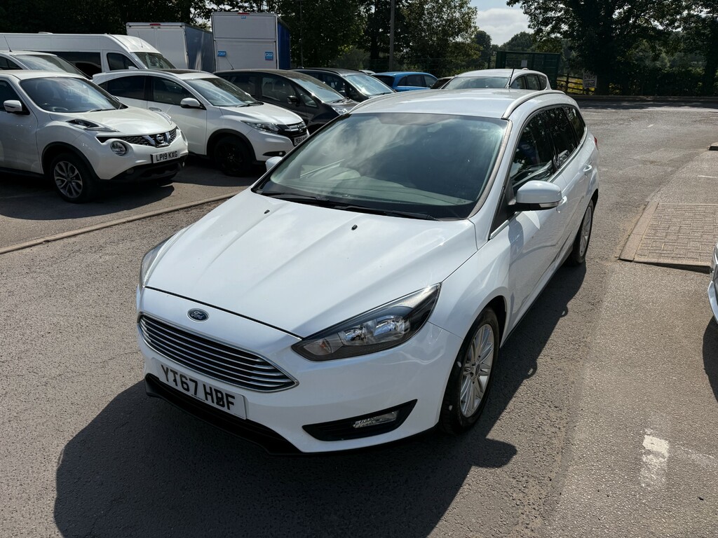 Ford Focus Zetec Edition Tdci Estate White #4