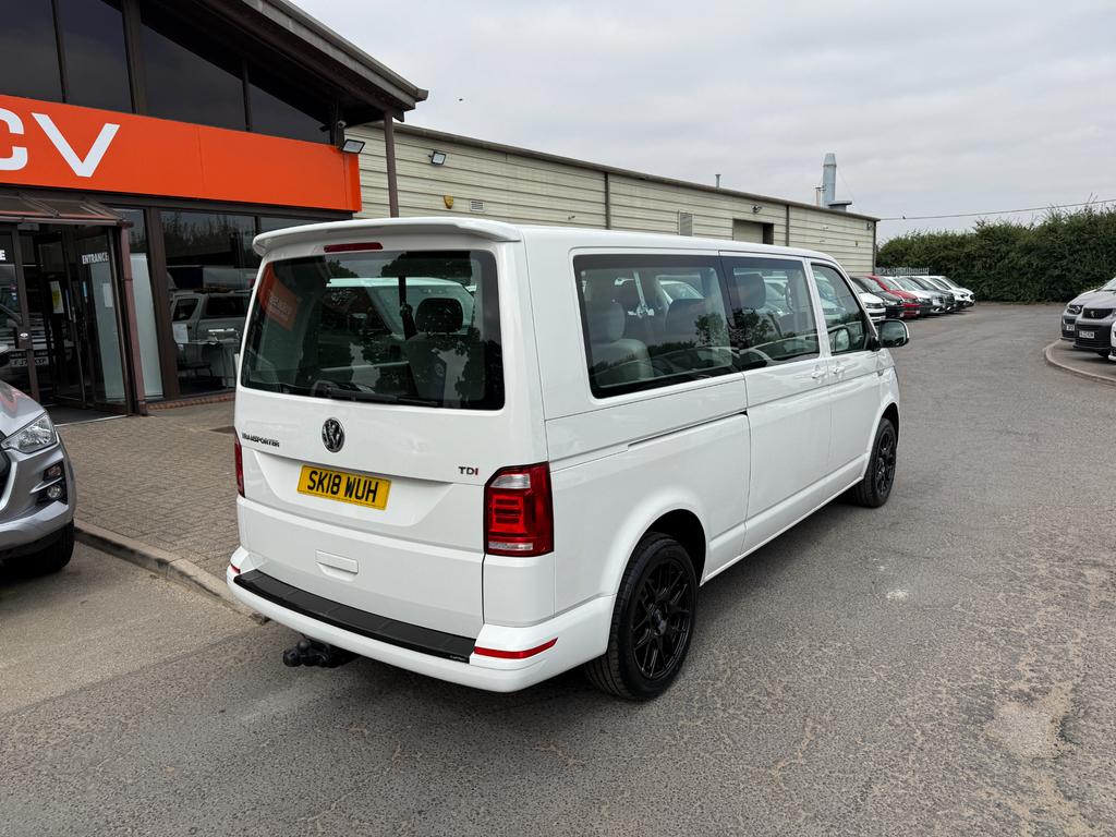 Volkswagen Transporter Shuttle T32 Tdi Shuttle Se Bmt Vw T6 8 Seater Minibus No V White #3