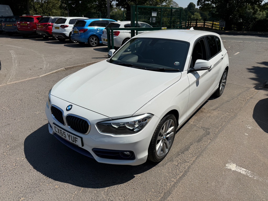 BMW 1 Series Sport 1 Series White #6