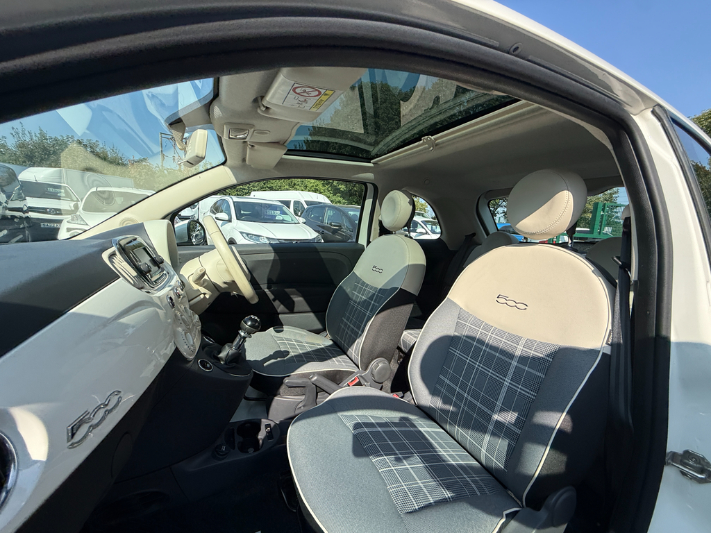 Fiat 500 Lounge 3dr White #5