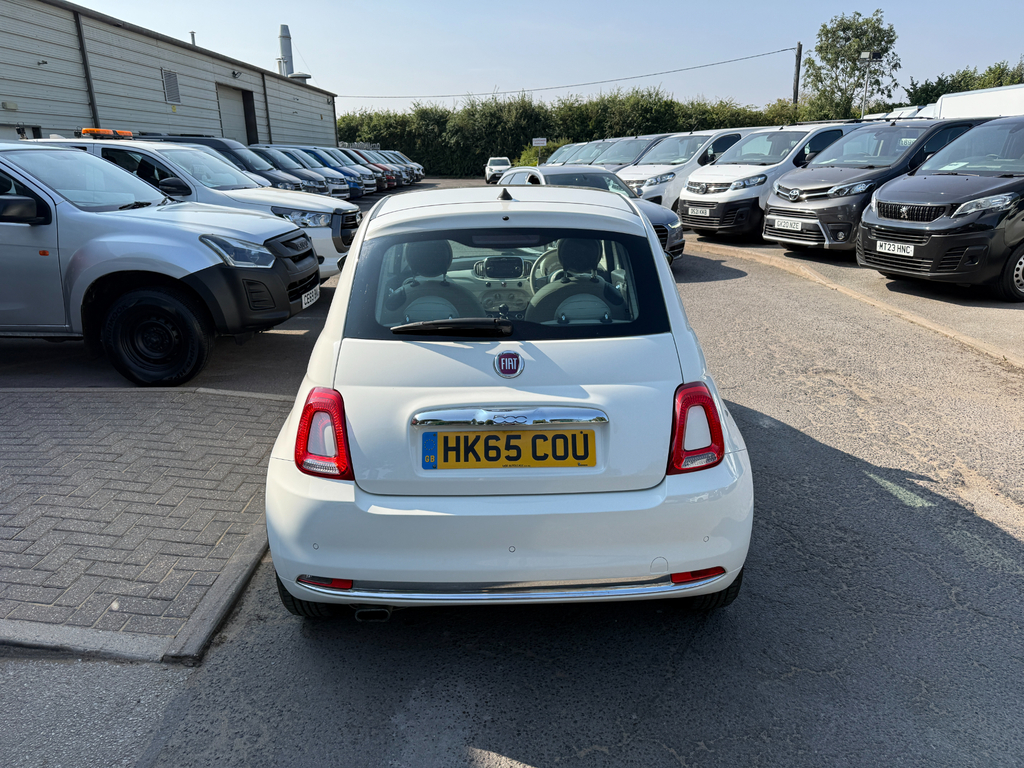 Fiat 500 Lounge 3dr White #2