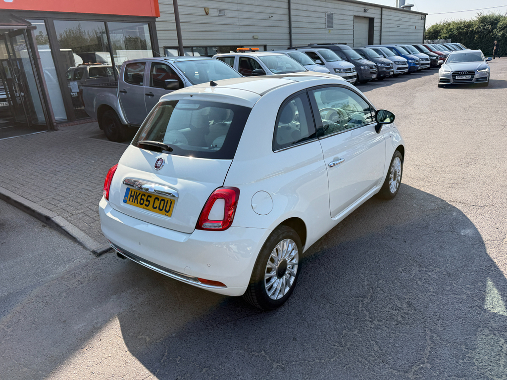 Fiat 500 Lounge 3dr White