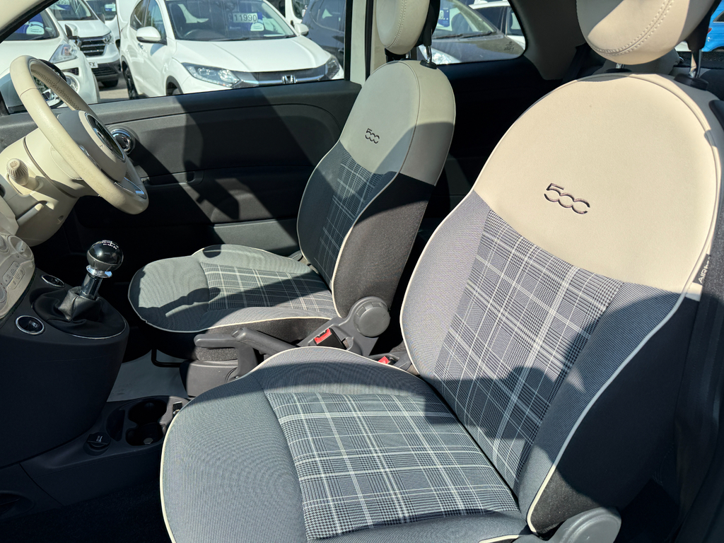Fiat 500 Lounge 3dr White #6