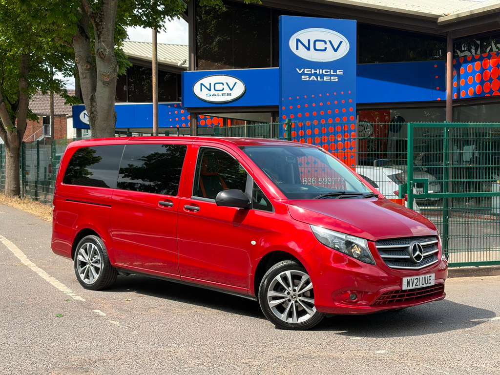 Mercedes-Benz Vito 114Cdi Tourer Pro L2 Lwb 8 Seater Minibus No Red