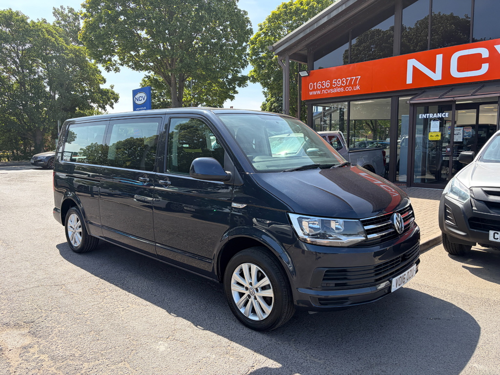 Volkswagen Transporter Shuttle T32 Tdi Shuttle Se T6 Bmt Vw 9 Seater 150 Lwb Blue #3