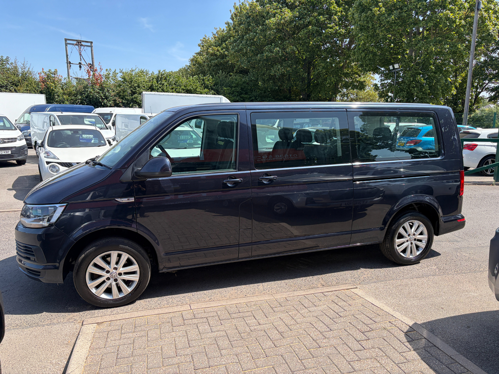 Volkswagen Transporter Shuttle T32 Tdi Shuttle Se T6 Bmt Vw 9 Seater 150 Lwb Blue #6