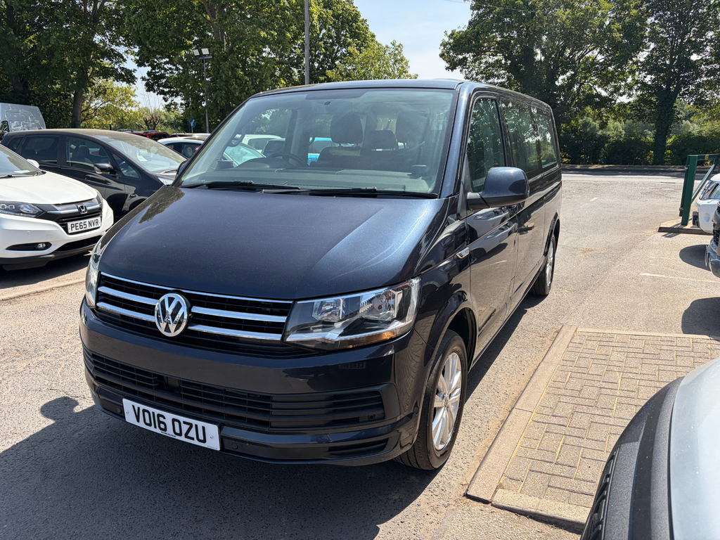 Volkswagen Transporter Shuttle T32 Tdi Shuttle Se T6 Bmt Vw 9 Seater 150 Lwb Blue #5