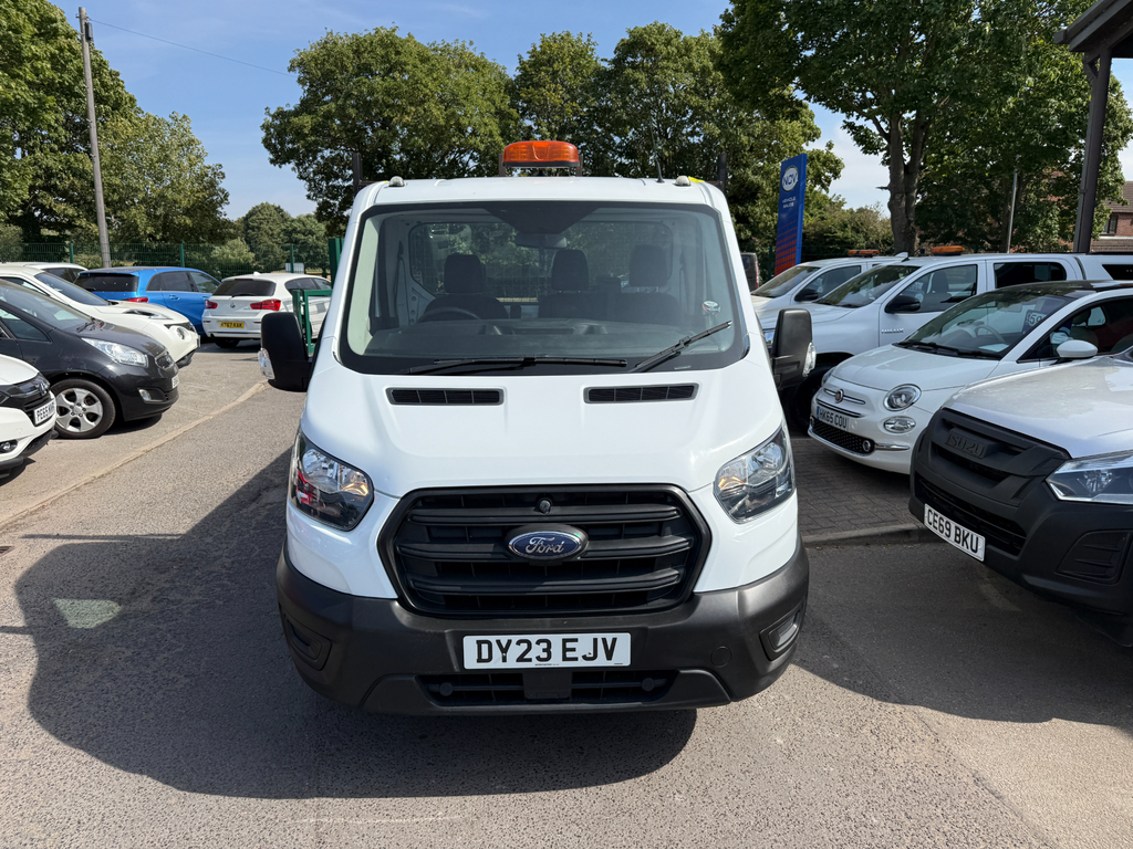 Ford Transit Custom 350 Leader Ecoblue Tipper Mwb DY23EJV White #4