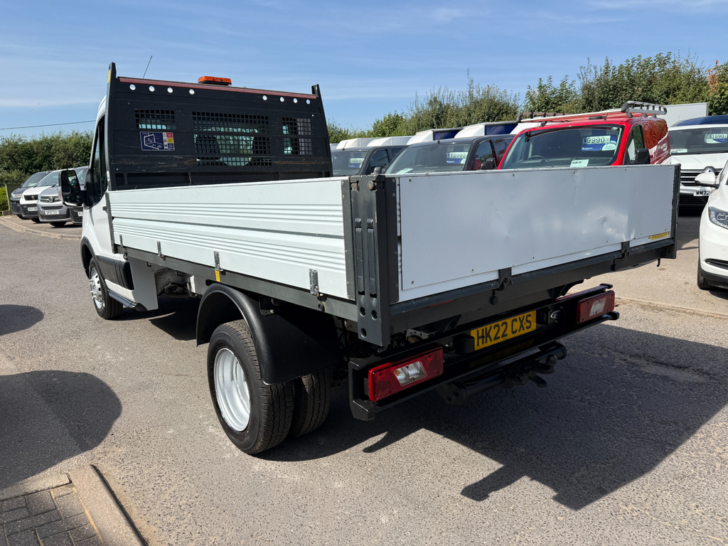 Ford Transit Custom 350 Leader Ecoblue Tipper Drw Twin Wheel HK22CXS White #5