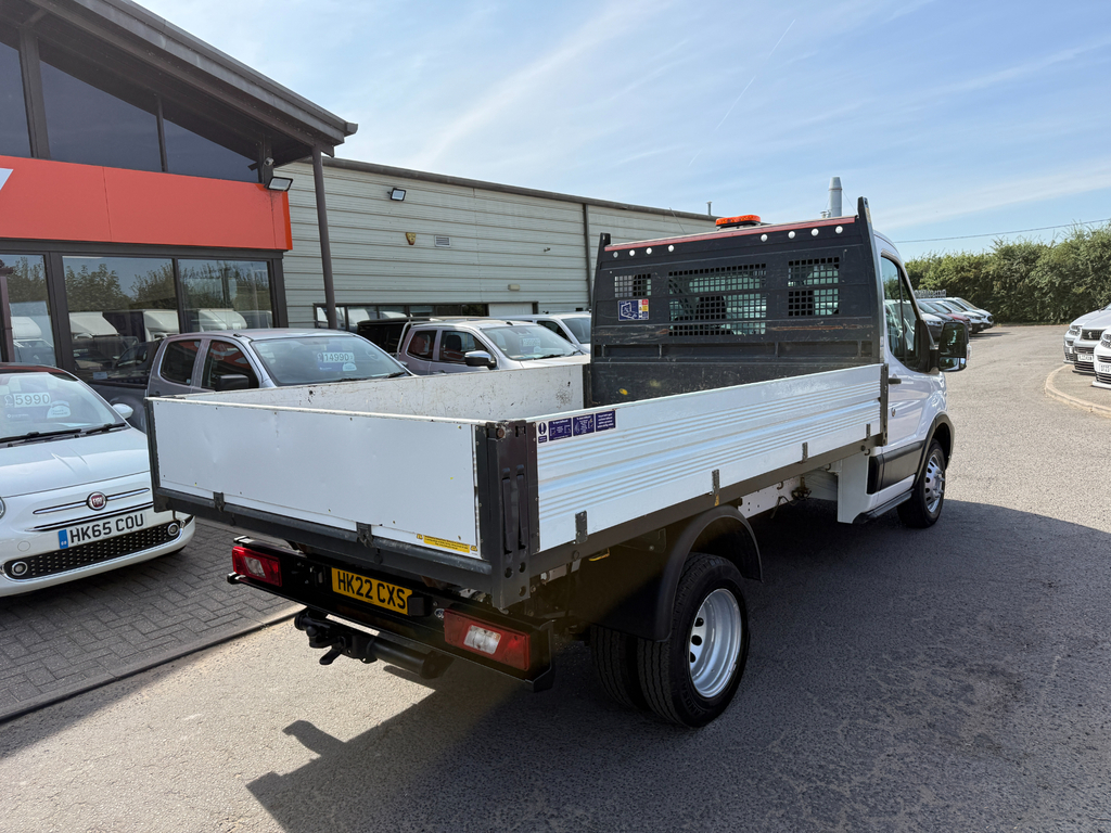 Ford Transit Custom 350 Leader Ecoblue Tipper Drw Twin Wheel HK22CXS White #4