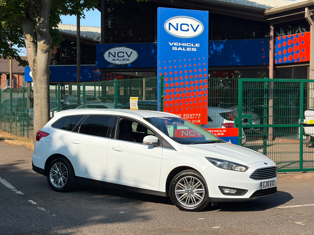 Ford Focus Zetec Edition Tdci Estate White