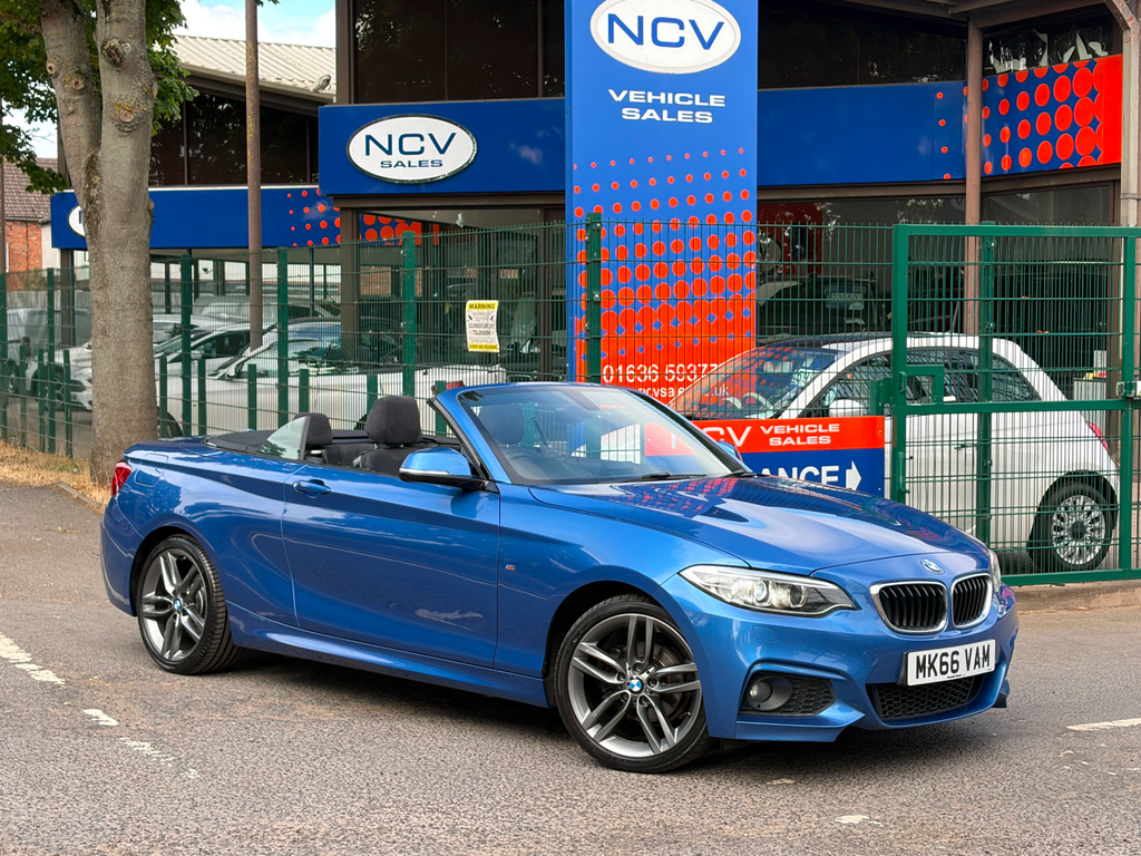 BMW 2 Series M Sport 2 Series Convertible Blue