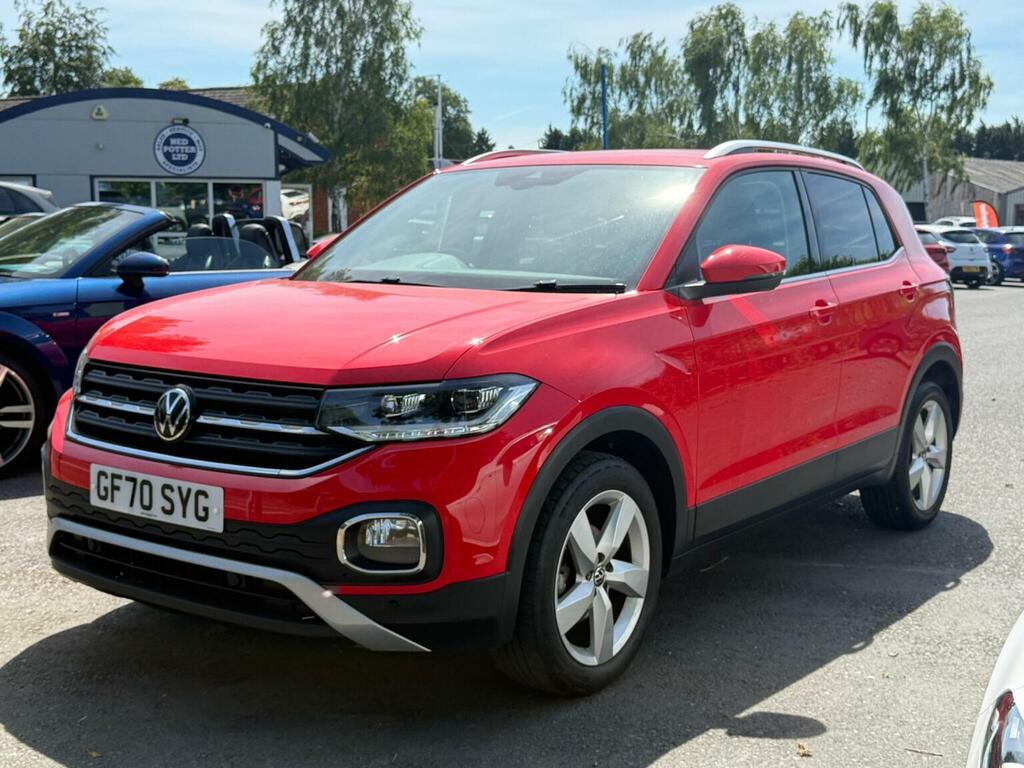 Volkswagen T-Cross 1.0 Tsi Sel Dsg Euro 6 Ss Red