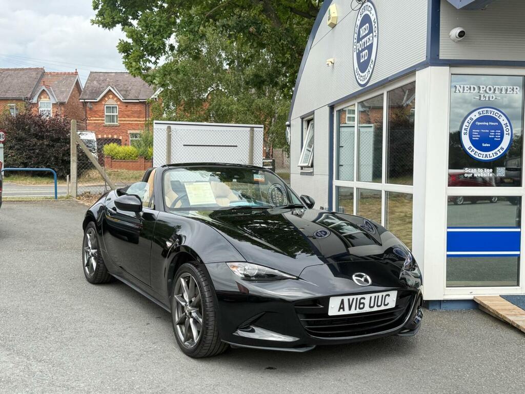 Mazda MX-5 2.0 Skyactiv-g Sport Nav Euro 6 Black