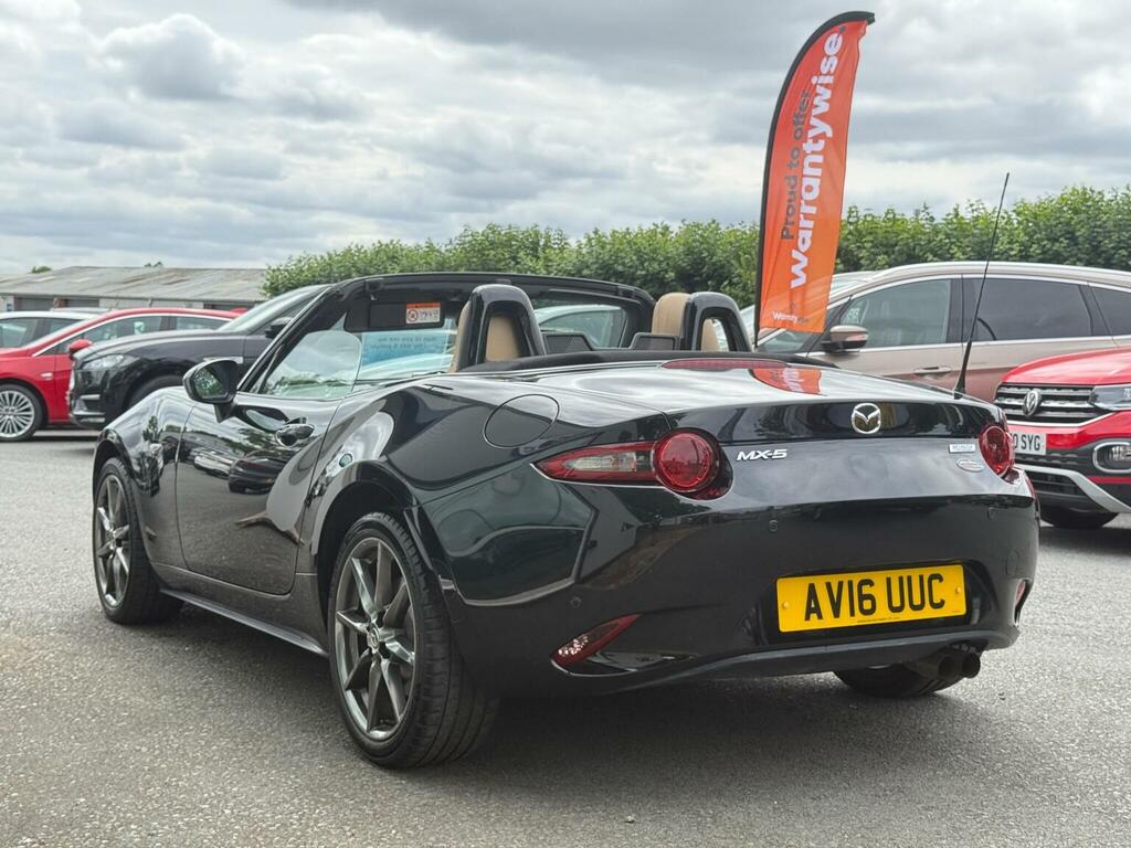 Mazda MX-5 2.0 Skyactiv-g Sport Nav Euro 6 Black #4